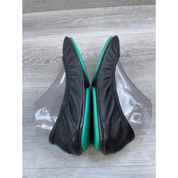 Tieks By Gavieli Women's 10 Black Ballet Leather Flat Comfort Slip-On Dancing - Picture 5 of 11